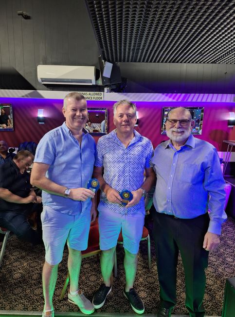 COLBOURNE TROPHY (2-MAN TEAM) RUNNERS-UP - CONOR TREACY AND JOHN LEAHY, GLENN A